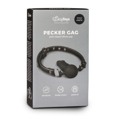 Ball Gag With Silicone Dong - EasyToys
