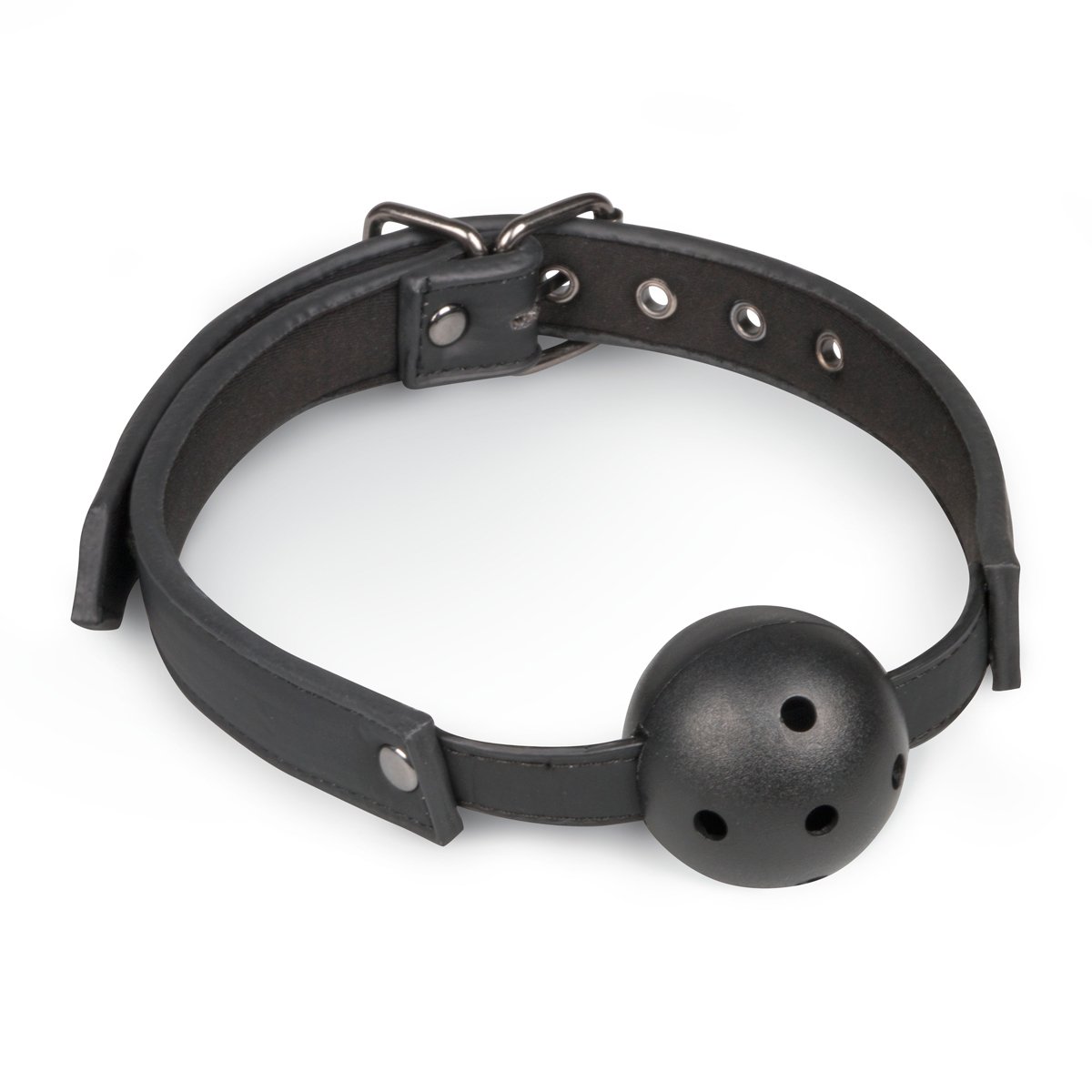 Easytoys Fetish - Ball gag met PVC bal - Zwart Easytoys Fetish - Ball gag met PVC bal - Zwart