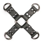 Easytoys Fetish - Zwarte Kunstleren Hogtie