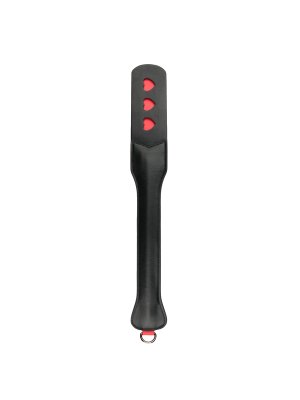 Easytoys Fetish - Lange leren paddle met hartje