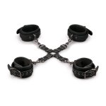 Easytoys Fetish - Hogtie With Hand and Anklecuffs - Zwart