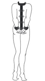 Easytoys Fetish - Bondage Harnas van Stevig Kunstleer