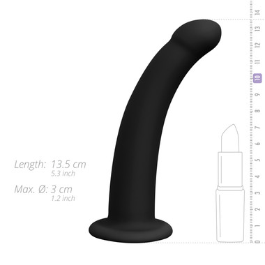 Silikon Umschnalldildo - glatt - EasyToys