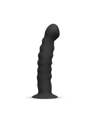 Easytoys Fetish - Siliconen Strap-On - Gebogen