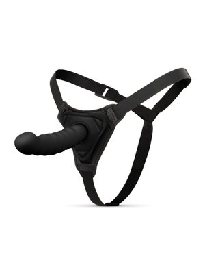 Easytoys Fetish - Siliconen Strap-On - Gebogen