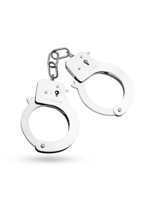 Easytoys Fetish - Metalen Handboeien - Zilver