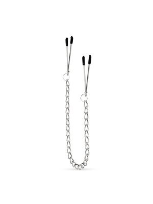 Easytoys Fetish - Pincet Tepelklemmen Met Ketting