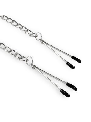 Easytoys Fetish - Pincet Tepelklemmen Met Ketting