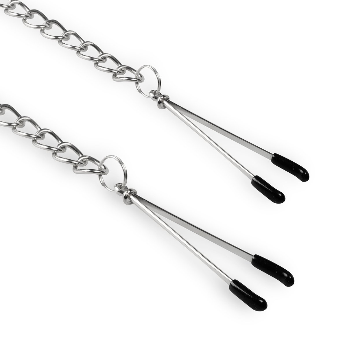 Easytoys Fetish - Pincet Tepelklemmen Met Ketting
