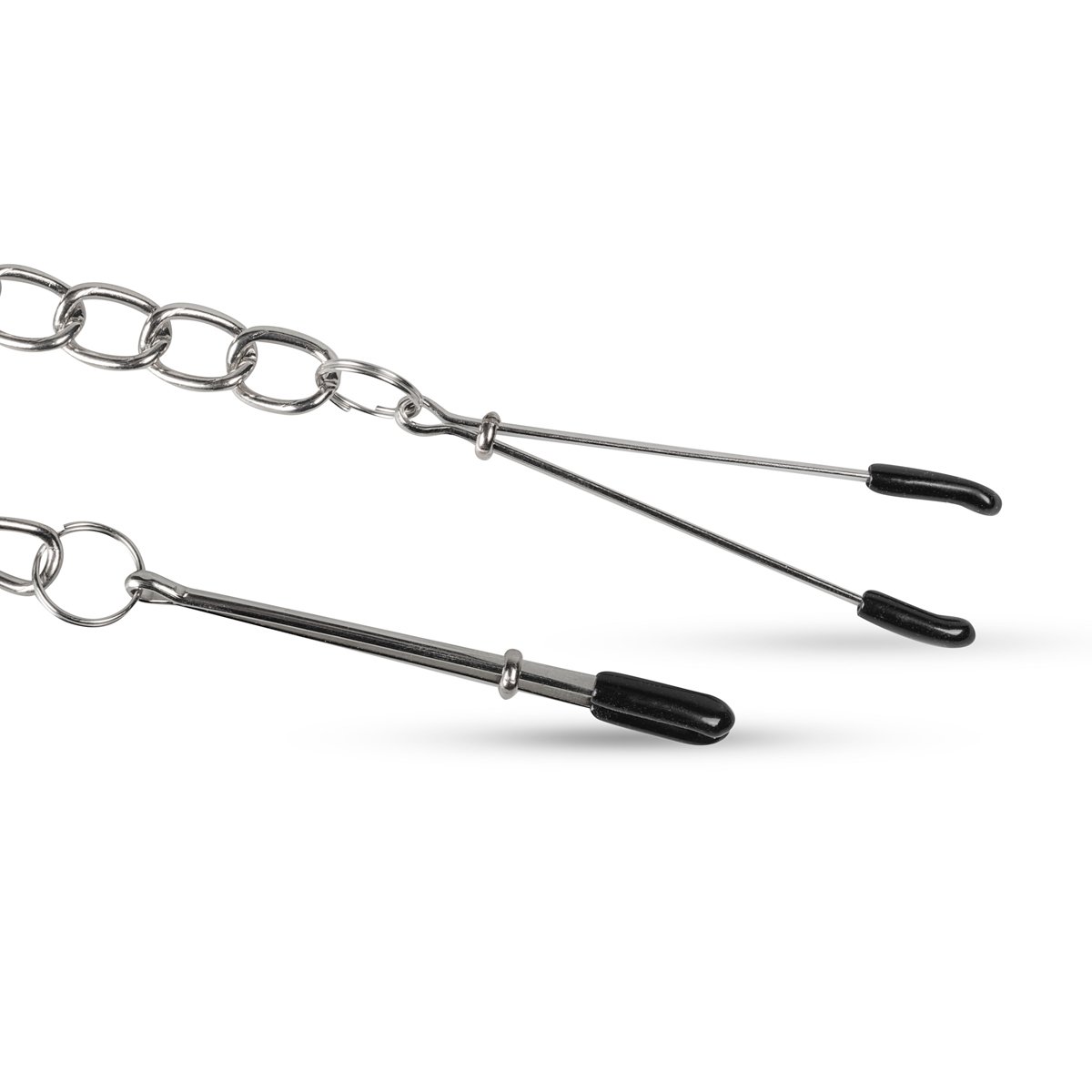Easytoys Fetish - Pincet Tepelklemmen Met Ketting
