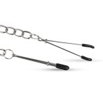 Easytoys Fetish - Pincet Tepelklemmen Met Ketting