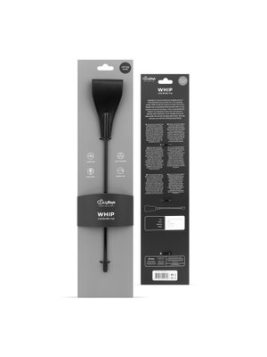 Easytoys Fetish - Zwarte Zweep - 42,5 cm