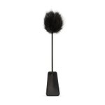 Easytoys Fetish - Fluffy Kietelaar en Zweepje in 1 - Zwart