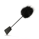 Easytoys Fetish - Fluffy Kietelaar en Zweepje in 1 - Zwart