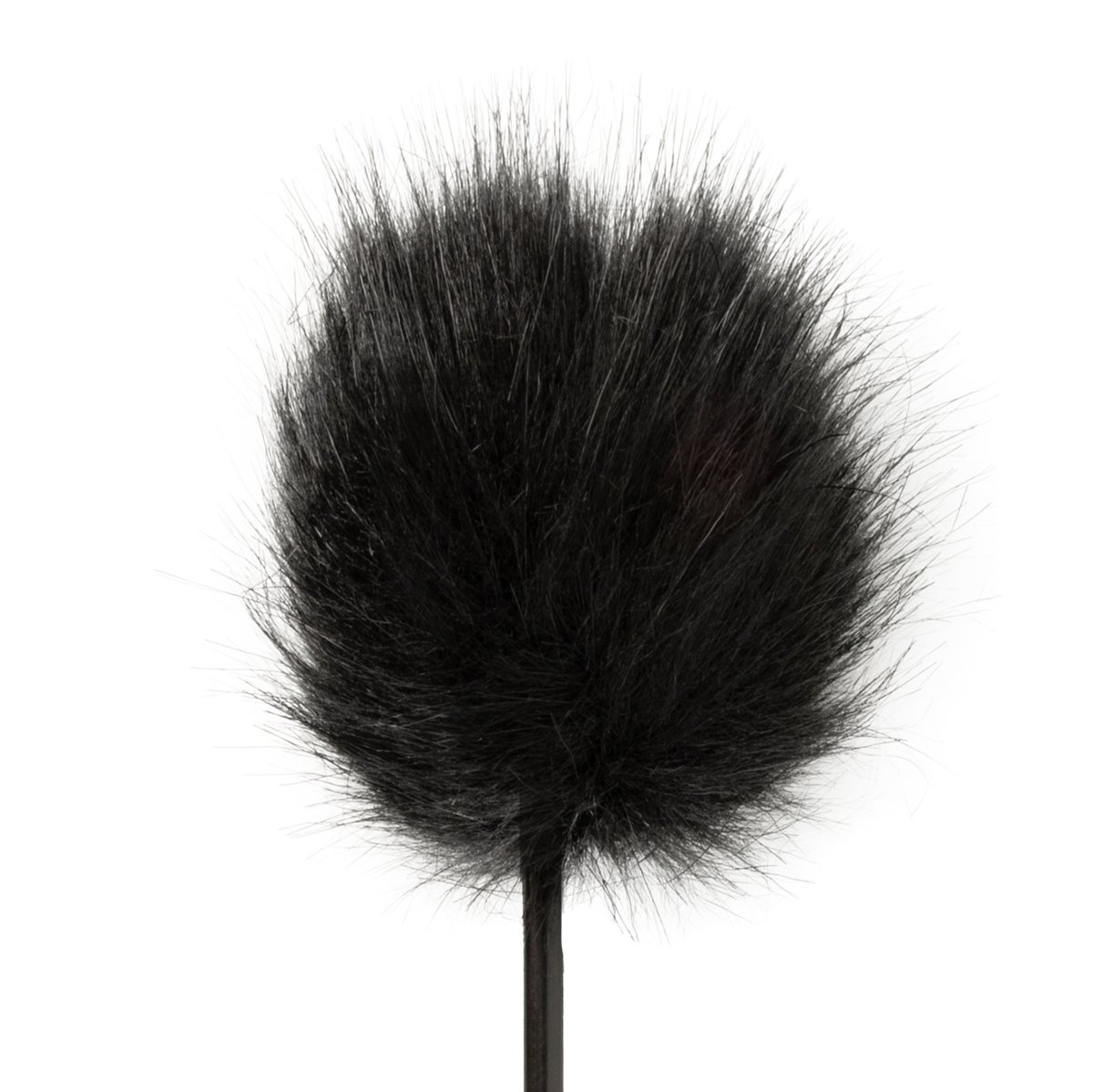 Easytoys Fetish - Fluffy Kietelaar en Zweepje in 1 - Zwart