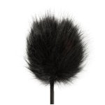Easytoys Fetish - Fluffy Kietelaar en Zweepje in 1 - Zwart