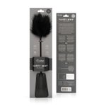 Easytoys Fetish - Fluffy Kietelaar en Zweepje in 1 - Zwart