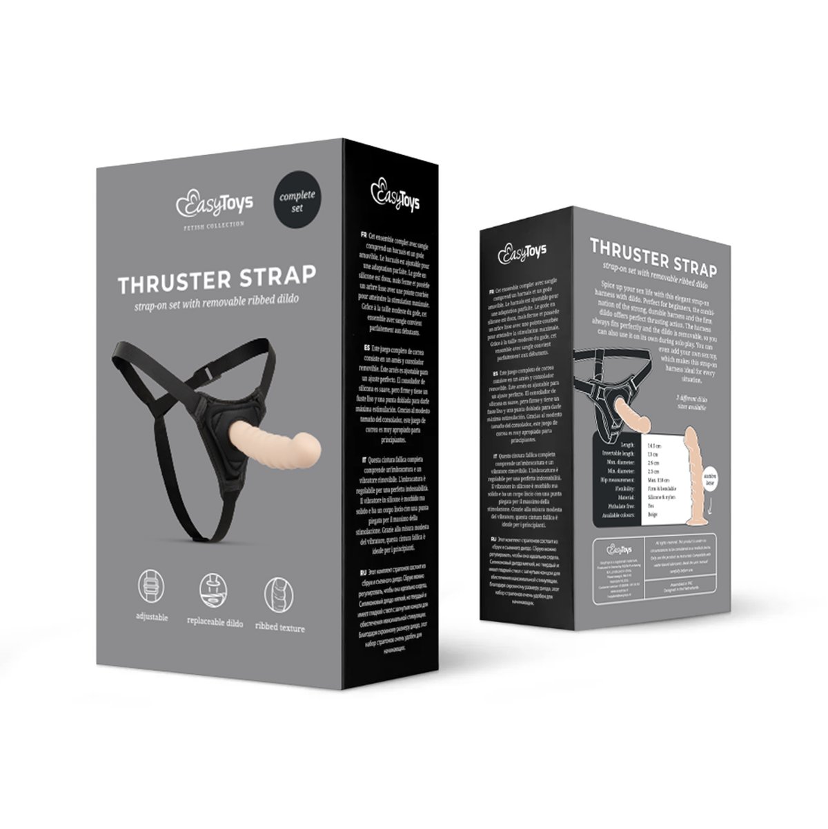 Easytoys Fetish - Strap-On Dildo met Harnas