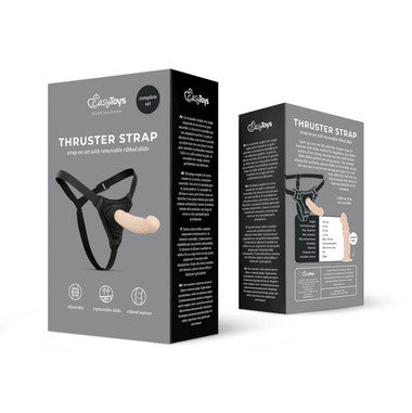 Easytoys Fetish - Strap-On Dildo mit Harness - AMORELIE