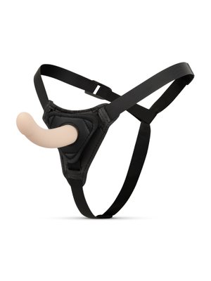 Easytoys Fetish - Strap-On-Dildo met Harnas - Gebogen