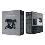 Easytoys Fetish - Vibrerende Strap-On Set - Zwart