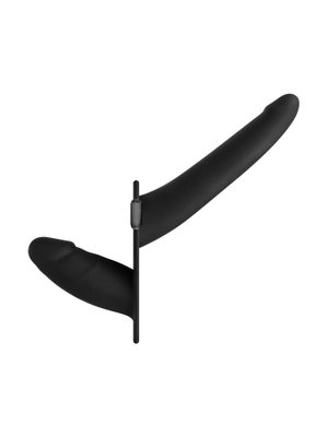 Easytoys Fetish - Dubbelzijdige Strap-On Dildo - Zwart