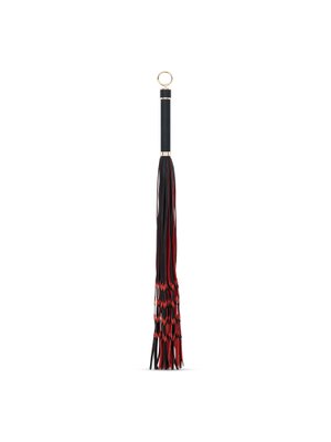 Easytoys Fetish - Flogger 64 cm - Rood en Zwart