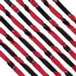 Easytoys Fetish - Flogger 64 cm - Rood en Zwart
