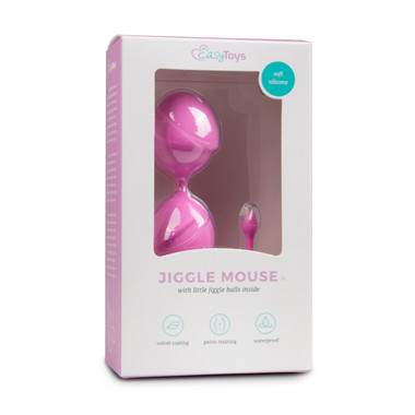 Pink Double Vagina Balls - EasyToys