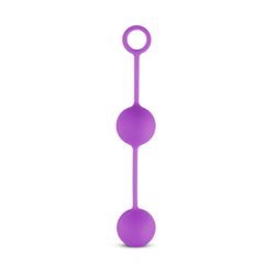 Bolas chinas con contrapeso - Púrpura