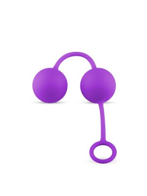 Canon Balls Vaginaballetjes Met Contragewicht - Paars