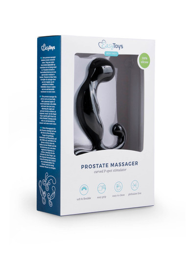 Curved Prostate Massager - Black - EasyToys