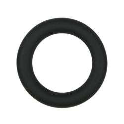 Silikonowy Pierścień Na Penisa Czarny średni