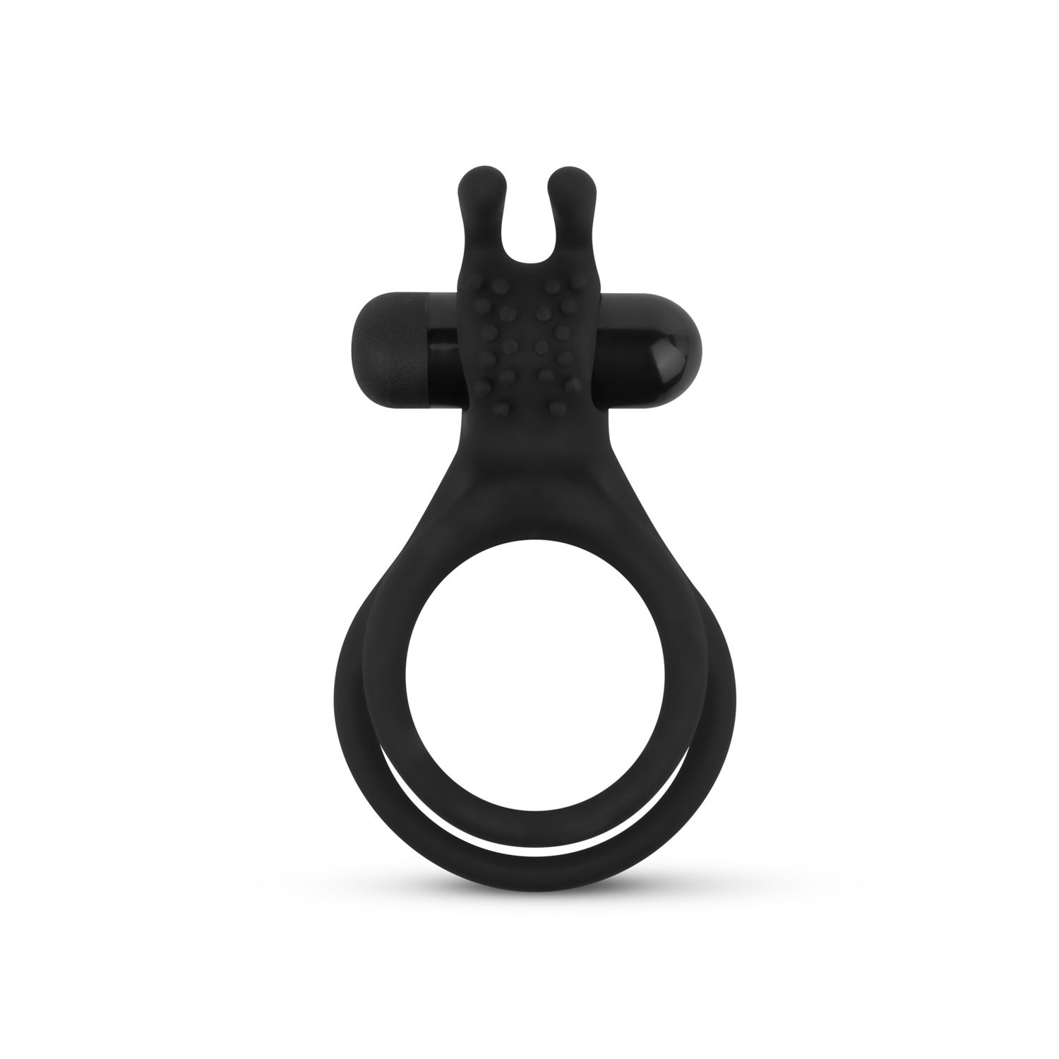 Easytoys Men Only - Share Ring - Double Cockring Vibrant Avec Oreilles De  Lapin - Gode