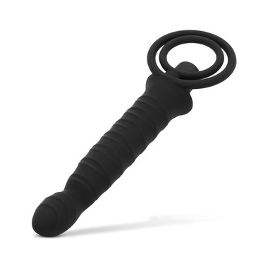 Men Only  Vibrating Dildo with Cock Ring - EasyToys