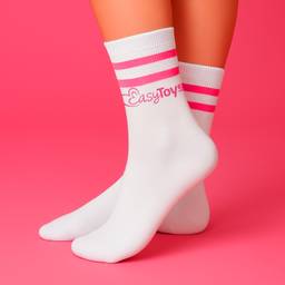 EasyToys Sports Socks - White