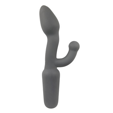 doppeldildo silikon Silikon Doppel Dildo - grau