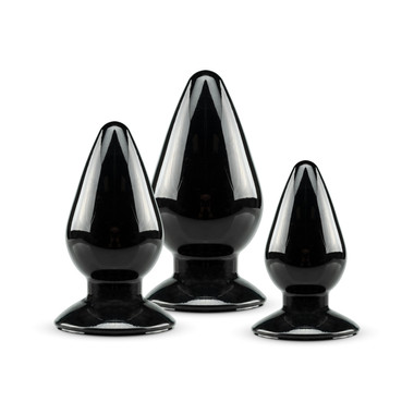 Anal Plug Set - Black - EasyToys
