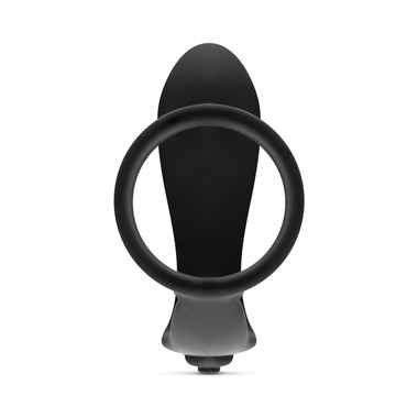 Prostata Vibrator & Cockring - Schwarz