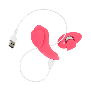 hundehalsband vibration test Slip-Vibrator mit Fernbedienung - Pink