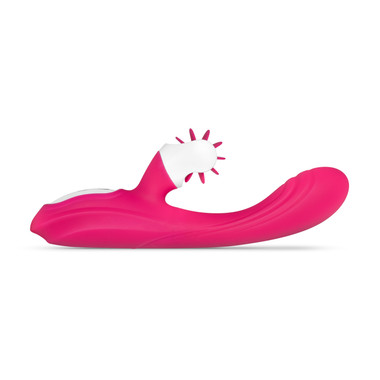 Stimulateur Clitoris à Langues Rotatives LOVE AND VIBES – Neuf, Discret, Multifonctions