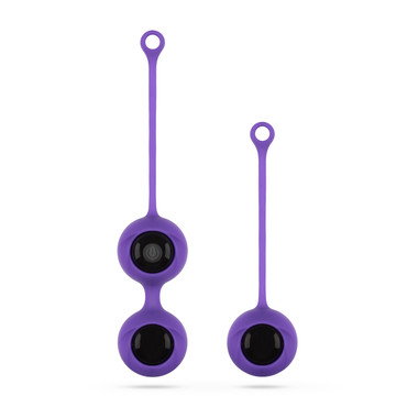 Vibrating Kegel Balls - Purple - EasyToys