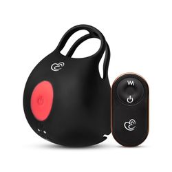 Vibrating Ball Pouch - Black