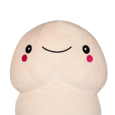 Penis-Kuscheltier mit lächelndem Gesicht - 60 cm