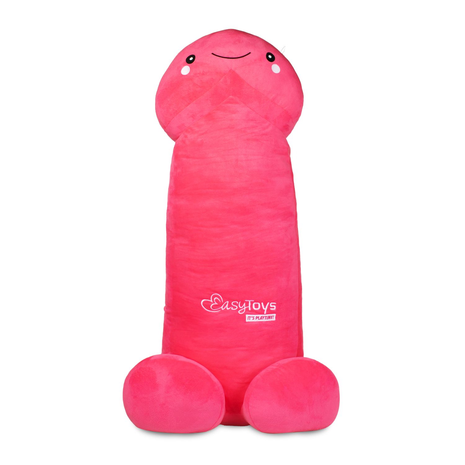 Penis Knuffel Met Smiley Face - 110 cm