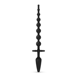Anal Plug and Beads - Black