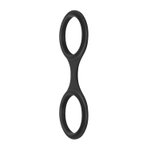 EasyToys - Flexibele siliconen handboeien - Zwart