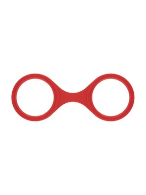 EasyToys - Flexibele siliconen handboeien - Rood