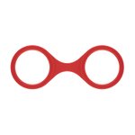 EasyToys - Flexibele siliconen handboeien - Rood