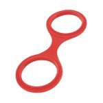 EasyToys - Flexibele siliconen handboeien - Rood